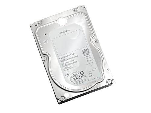 Seagate Enterprise Capacity 3.5 HDD 4TB 7200RPM 6Gbps SAS 128 MB Cache Internal Bare Drive ST4000NM0023 (Renewed) - [ Not A SATA HDD]