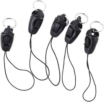10Pcs Black Nylon Lanyard Straps, Short Lanyards Detachable Buckle Pendant Buckle Mobile Phone Accessories for Mobile Phone Lariat USB Drive Keys DIY