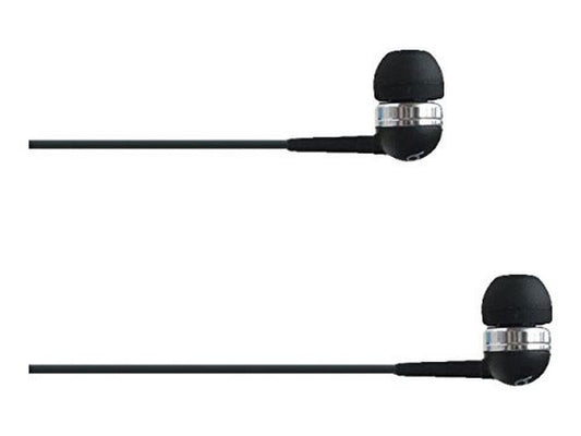 4xem Wired Headset for Universal Smartphones - Retail Packaging - Black