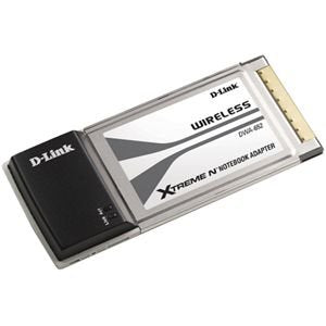 D-Link DWA-652 Xtreme N Notebook Adapter 32-bit Cardbus Draft 802.11n