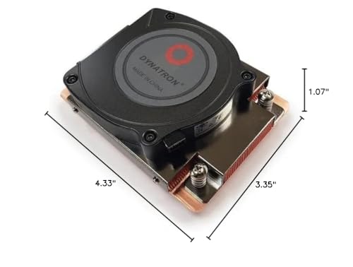 Dynatron AMD AM4 / AM5 1U Active CPU Cooler A42