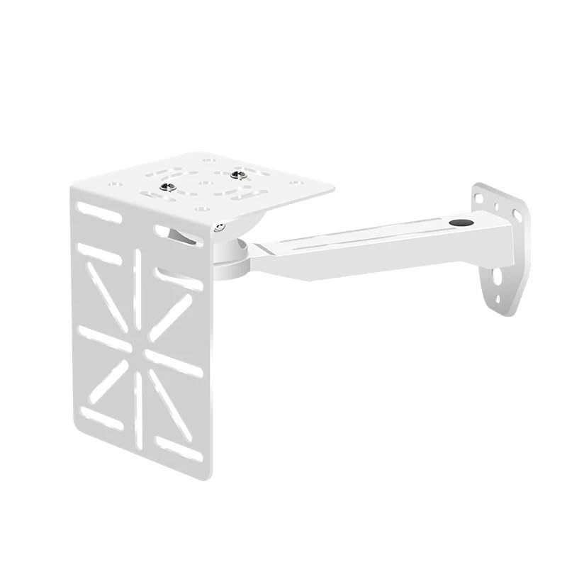 FINXRoll CCTV Security Camera Wall Mount - 11.81" Aluminum Bracket with 6.10x4.65x3.94" L Adapter Plate, Fits Dome/IP/PTZ Cameras, Easy DIY Install