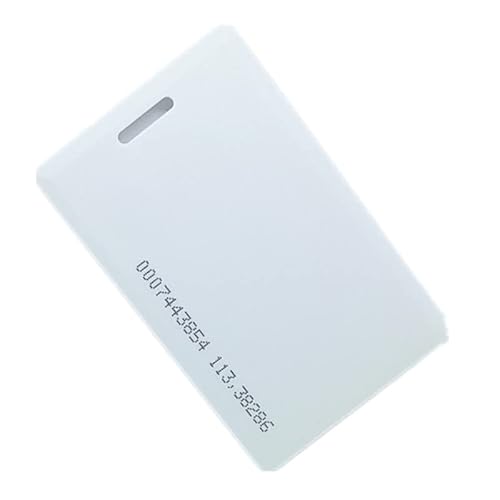 YARONGTECH Contactless 125kHz RFID Proximity Smart Card 1.9mm thick for Access Control System & Time Attandance (Read only, Pack of 10)