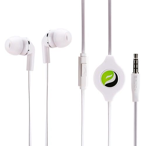Retractable Earphones Headphones Hands-Free Compatible with iPad Pro 9.7" (1st Gen)/iPad 9.7" (5th/6th Gen), Headset 3.5mm w Mic Earbuds Earpieces…
