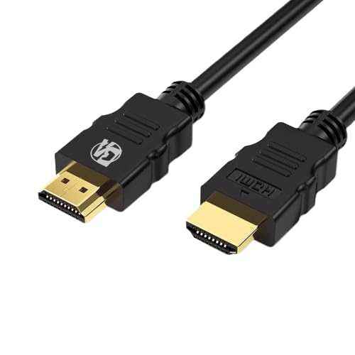 BOLT AXTION 5ft High Speed HDMI Cable - Certified Premium, 4K@60Hz, HDR, 18Gbps, Ultra Slim, Black