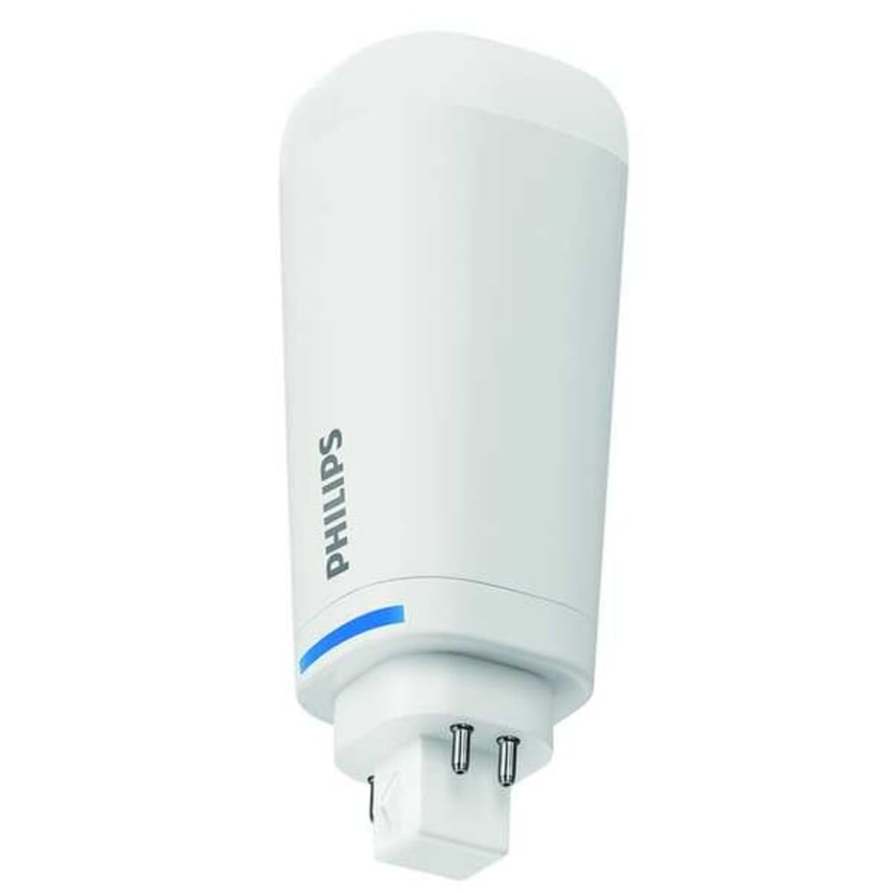 Philips 10.5W 4 Pin Vertical 3000K G24q LED Bulb, uses Ballast
