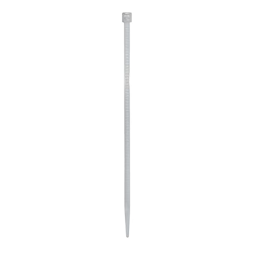 Mayhew Tools MB5-40NAT-C Nylon Cable Ties, 5" 40 lbs. Tensile Strength, 100-Pack, Natural