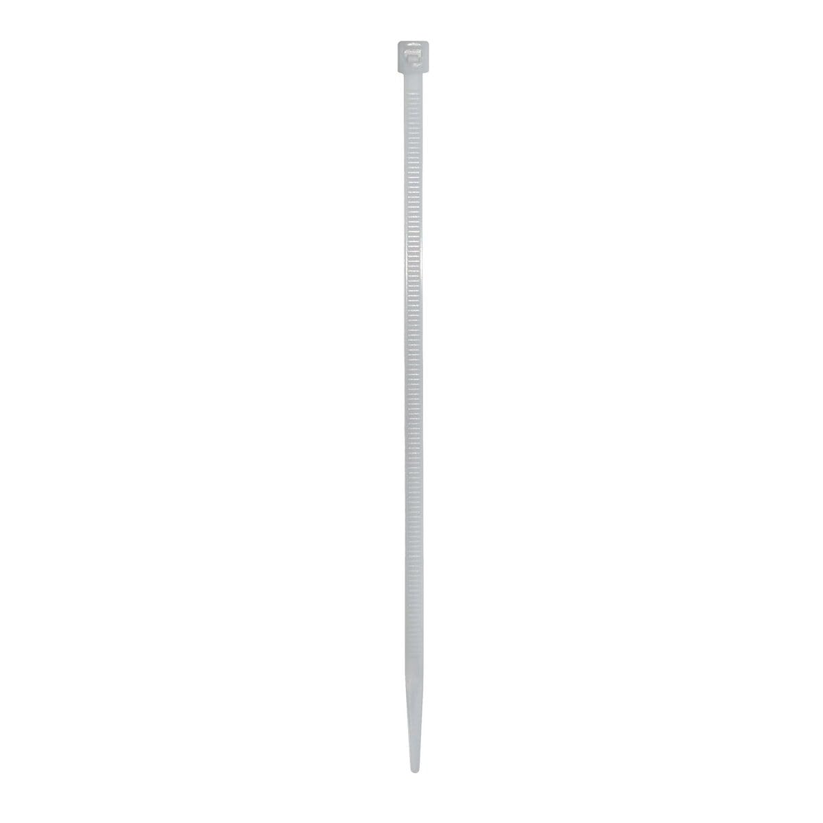 Mayhew Tools MB5-40NAT-C Nylon Cable Ties, 5" 40 lbs. Tensile Strength, 100-Pack, Natural