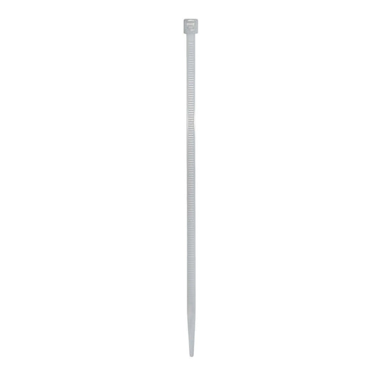 Mayhew Tools MB5-40NAT-C Nylon Cable Ties, 5" 40 lbs. Tensile Strength, 100-Pack, Natural