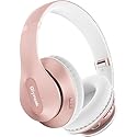 Glynzak Wireless Bluetooth Headphones Over Ear 65H Playtime HiFi Stereo Headset with Microphone and 6EQ Modes Foldable Bluetooth V5.3 Headphones…
