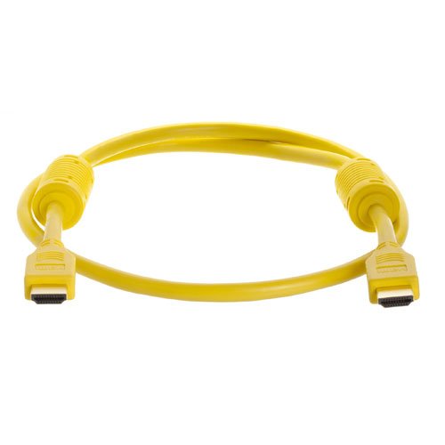 3 FT Yellow High Speed HDMI Cable Version 1.3 Category 2-1080p - PS3 - Blu-Ray - XBox360