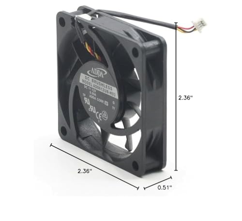 for AD0612UB-H93 12V 0.35A 6CM Projector Fan