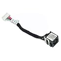New AC DC Jack Power Plug in Charging Port Connector Socket with Wire Cable Harness Replacement for Dell Latitude E4200 Part Number:F161F, 0F161F