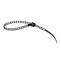 Kable Kontrol Ladder Cable ties - 7” Inch Long - Black - 40 Lbs Tensile Strength - 1000 Pcs/Pack | Nylon 6-6 | Multipurpose | Strong & Flexible |
