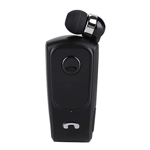 F920 Retractable Bluetooth Earphone Business Lavalier Earphone Sports Bluetooth Headset Voice Prompts Call Vibration Bluetooth V4.1 Anti-Lost…