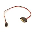6 Pin Slimline SATA 15 Pin SATA Power Cable