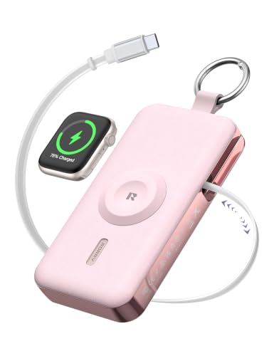 RORRY CharmGo Portable Charger 3 in 1 30W Fast Charging Power Bank 12000mAh
