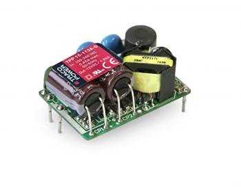 TRACO POWER TPP 15-105A-D Power Supply; AC-DC; Open Frame; PCB Mount; 15W; 5V@3000 mA; 85-264V in