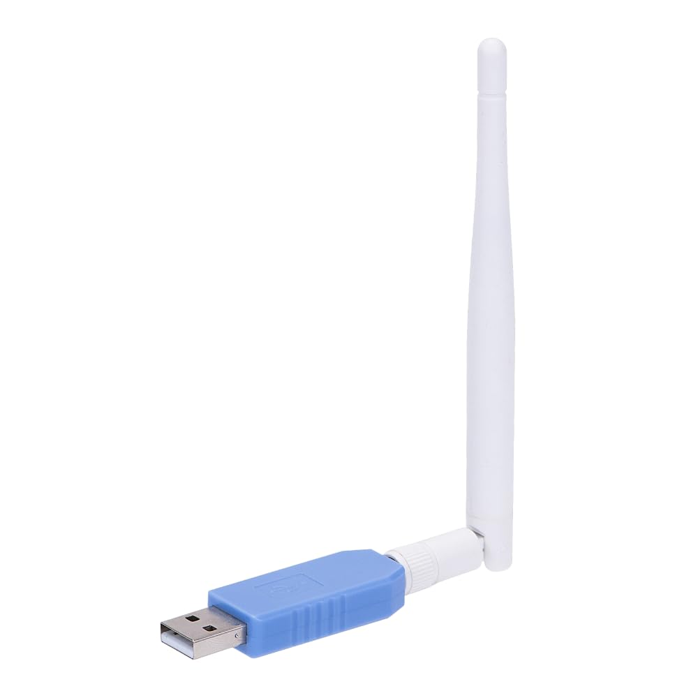 Smaller Size Zigbee 3.0 USB Dongle Gateway, Work with Home Assistant Zigbee2MQTT, EFR32MG21 Universal USB Gateway with Antenna, Wireless Zigbee