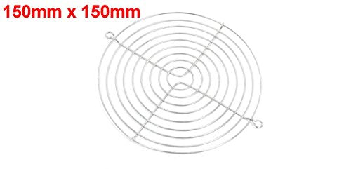 uxcell Cooling Fan Grill Metal Finger Guard 150mm x 150mm for 150mm x 150mm Case Computer Pack of 1