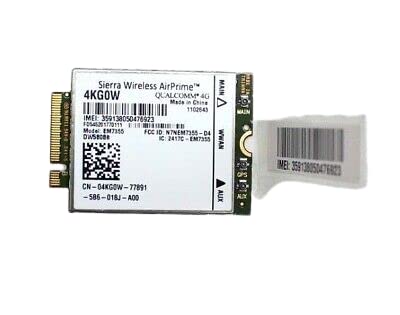 Ebid-Dealz Replacement for Wireless Card 4G LTE Dell WWAN DW5808e EM7355 4KG0W 2NDHX NPR73 PN01C 4GP3D