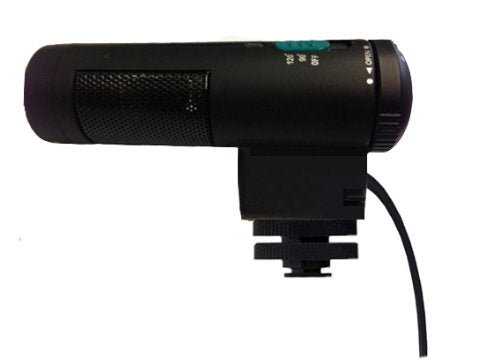 Digital Nc Stereo Microphone with Windscreen (Shotgun) for Canon VIXIA HF M50