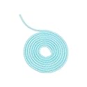 White Spiral Cable Protector, Chargers Cable Protector Data Cable Protect Sleeve, Headphone Cable Saver for Phone Earphone USB Data Cable Pet Chew