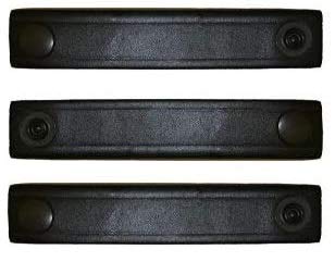 Boston Leather Firefighter Leather Radio Cord Keeper 3 Pack