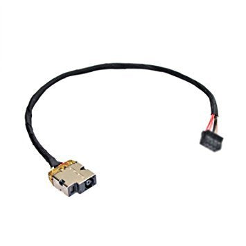 GinTai DC Power Jack in Cable Harness Replacement for HP 15-g021ca 15-g021nr 15-g023cl 15-g024nr