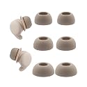 Klowcok Replacement Ear Tips for Soundcore Sleep A20 / A30 Earbuds, Soft Silicone Eartips 3 Pairs (S/M/L)