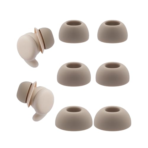Klowcok Replacement Ear Tips for Soundcore Sleep A20 / A30 Earbuds, Soft Silicone Eartips 3 Pairs (S/M/L)