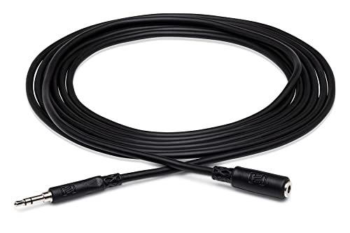 Hosa MHE-105 Headphone Extension Cable, 3.5 mm TRS to 3.5 mm TRS, 5 Feet