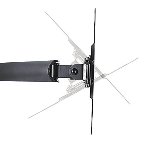 Homevision Technology LCD5447BLK Full Motion Wall Mount for 23" to 55" Flat Panel TV, Black