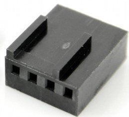 4-Pin PWM Female Computer Case Cooling Fan Power Connector Heads (Pack of 10)