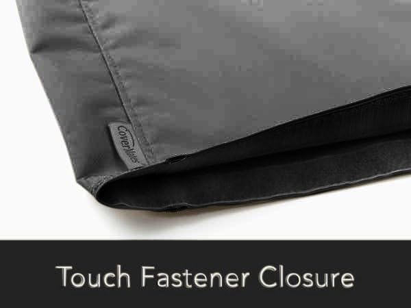 Covermates Outdoor Cable Box Full Cover - Water Resistant Polyester, Double Stitched Seams, Touch Fastener Closure, TV Covers, Full 13W x 11D x 3H