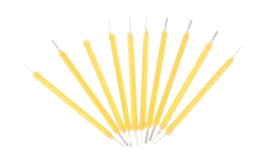 Calsgkspray 10Pcs Green Edison Bulb LED Filament Lamp Parts DC3V DC12V LED Chip Incandescent Light Accessories Diode for Repair LED Bulb Tubt LED