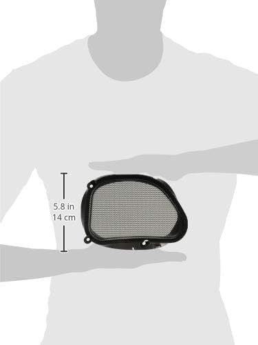 Hogtunes 57 MESH Front Speaker Grills (2 Pack), Fits 1998-2013 Harley-Davidson Road Glide Models