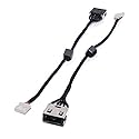 Eieshupug Charging Port DC in Power Jack Cable Replacement for Lenovo IDEAPAD G50-30 G50-40 G50-45 G50-50 300-15ISK 300-15IBR 300-17ISK DC30100LD00