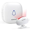 Wireless Motion Sensor Door Chime: Business Entry Doorbell Indoor Motion Detector Buzzer (500Ft Range, 32 Tunes, 5 Level Volume) Store Entrance Alert