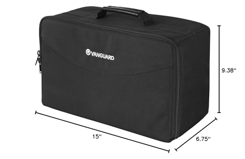 VANGUARD Divider Bag 37 Customizeable Insert/Protection Bag for SLR DSLR Camera, Lenses, Accessories