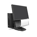 Ergotron - Neo-Flex All in One Stand for Desk, VESA Mount - for Screens Up to 24 Inches, 6 to 16 lbs - CPU Strap
