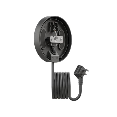 Wyze Floodlight Cam Plug-in Mount for Wyze Floodlight Cameras v1/v2/Pro, Electrical Box with 20ft Weather-Resistant Outdoor Power Cable, Easy