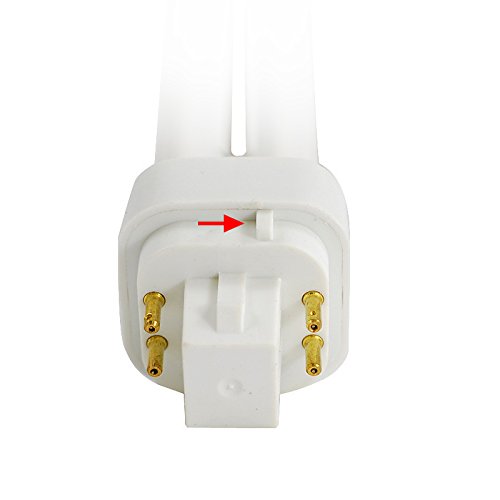 Ushio BC2759 3000059 - CF26DE/827 Double Tube 4 Pin Base Compact Fluorescent Light Bulb