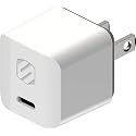 Scosche HPDC30MWT-SP Powervolt 30W USB Type-C Wall Charger Compatible with Power Delivery 3.0, 2.0, and Standard USB-C Devices, Fast Charging, White