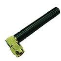 Embedded Works EWGSM02SRA 4G/LTE Cellular Antenna | 2 dBi Gain | 850/900/1800/1900/2100 MHz | SMA Male Right Angle | Dipole/Rubber Duck