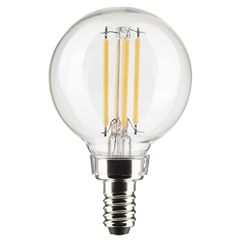 Satco 20524-5.5G16.5/LED/CL/927/120V/E12 S21209 Globe Style Antique Filament LED Light Bulb