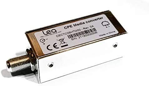 Lea Networks Balun Media Converter, 75ohm Coax to 100ohm Twisted Pair, G.Fast & G.hn