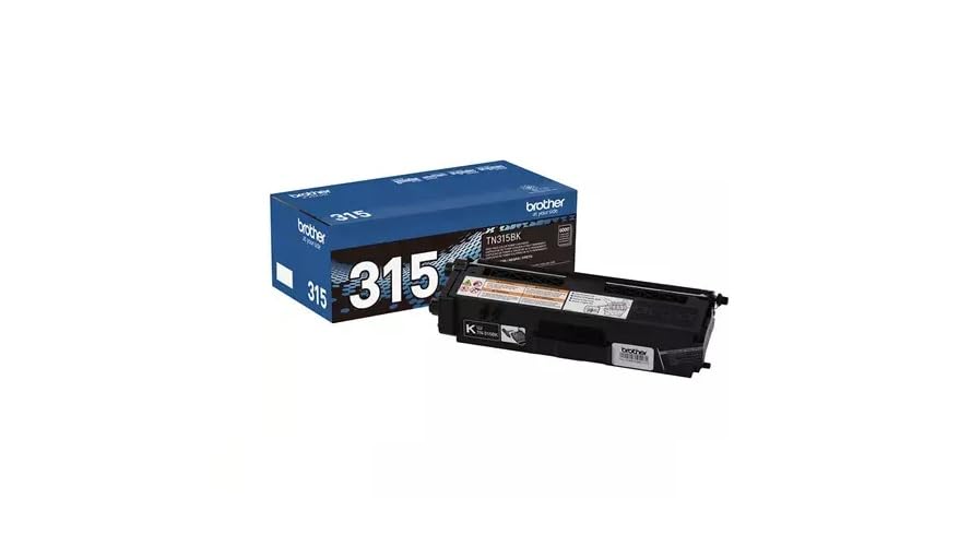 Brother TN-315BK Black (OEM) Genuine Toner Brother Printer Series HL-4150CDN Brother HL-4570CDW Brother MFC-9460CDN Brother MFC-9560CDW Brother