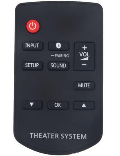 N2QAYC000098 Replace Remote Control Compatible with Panasonic Home Theater Audio System SC-HTB880 SC-HTB680 SC-ALL70T SC-HTB580 SC-HTB690 SC-HTE80