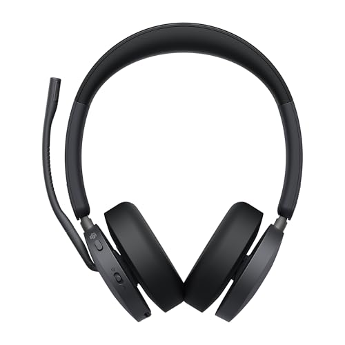 Yealink Headset BH74 Bluetooth Wireless On-ear, Acoustic Shield Mic & Hybrid ANC, Long Battery, All-Day Comfort, Dual Busylight, Teams Certified…